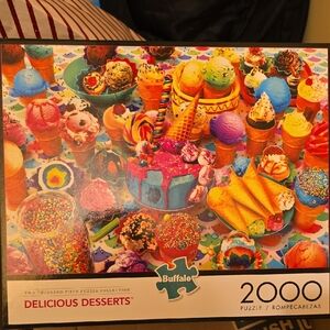 Buffalo David Bitton Vibrant Dessert Puzzle